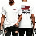 thumbnail image 2 of 4th of July Shirts for Men 2026 Independence Day Short Sleeve Crewneck Patriotic Shirt America Flag Graphic Tee Shirts, 2 of 5