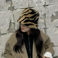 thumbnail image 3 of Winter Faux Fur Bucket Hat Fluffy Warm Hat for Women Men, 3 of 5