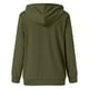 thumbnail image 4 of Blusa de manga larga con bolsillo estampado a la moda para mujer, blusas informales, sudaderas con botones Pompotops FGAJ17387, 4 of 6