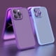 thumbnail image 3 of Funda De Teléfono Transparente Mate A Prueba De Golpes Compatible Con IPhone 11 12 13 14 Pro Max XR X XS 7 8 Plus De Silicona Suave Parachoques Cubierta Trasera, 3 of 4