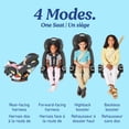 thumbnail image 2 of Graco 4Ever All-in-One Convertible Car Seat, 4-in-1 Baby to Big Kid Car Seat from 1.8-54 kg (4-120 lb), ProtectPlus Engineered, Rockweave, 2 of 6