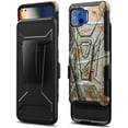 thumbnail image 2 of Nagebee Phone Case Compatible for Motorola Moto One 5G / Moto One 5G UW / Moto G 5G Plus with Tempered Glass Screen Protector, Belt Clip Holster with Built-in Kickstand Shockproof Armor Rugged (Camo), 2 of 6