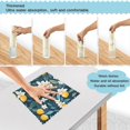 thumbnail image 3 of Yayeee 6 Pack Kitchen Dish Cloths Set for Washing Soft Drying Absorbent Microfiber Towels, Floral Lemon, 3 of 9
