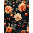 thumbnail image 1 of Qisvanset Framed Canvas Wall Art 12x16 Inch William Morris Floral Bible Verse Art Modern Apartment Decor, 1 of 5
