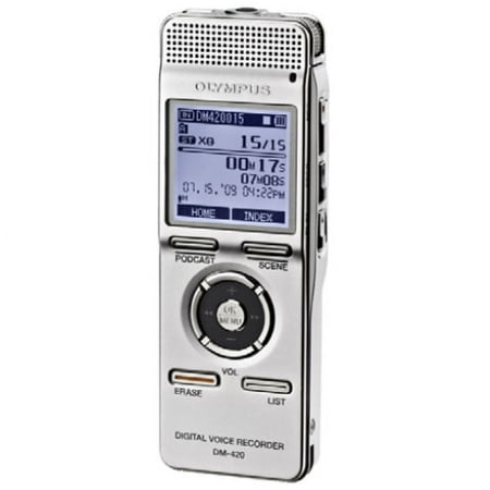 Olympus 2GB Digital Voice Recorder with LCD Display, DM-420