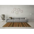 thumbnail image 3 of Ahgly Company Indoor Rectangle Oriental Brown Modern Area Rugs, 8' x 10', 3 of 4