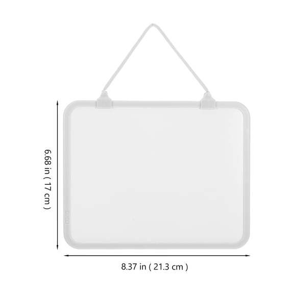 ETHZZLE Multifunctional Beige Hanging Whiteboard Magnetic Dry Erase Board for Walls