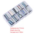 thumbnail image 3 of Seitruly 1 caja de pegatinas de papel de aluminio para uñas de cielo estrellado, pegatinas de transferencia de brillo de uñas de Color caramelo, Type11 NO11 Seitruly MJ12904-19, 3 of 6