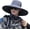 A1-darkgray, variant on 6" Wide Brim Sun Protection Hat Outdoor Unisex Bucket Hats for Hiking Beach Fishing Safari Garden Lawn Yard Work Kayaking