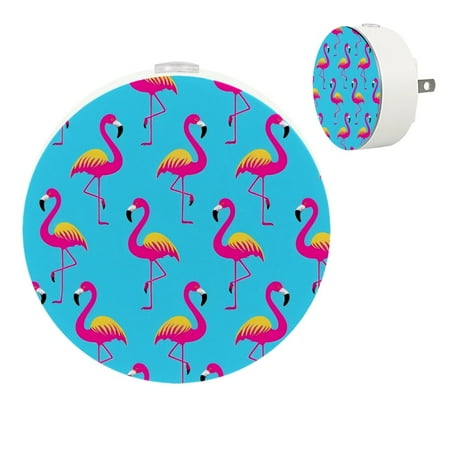

YZUOUZY Night Light Nightlight Small Lamps Set of 2 Flamingos