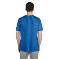 thumbnail image 5 of Men's New Era Royal Chicago Cubs Throwback Pinstripe T-Shirt, 5 of 5
