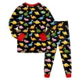 thumbnail image 6 of KPOPLK Baby Boy Outfit Boys 1t 2t 3t 4t 5t 6t Long Sleeve Sweatshirt Shirt + Pants Toddler Clothes Size 4-5 Years,Red, 6 of 6