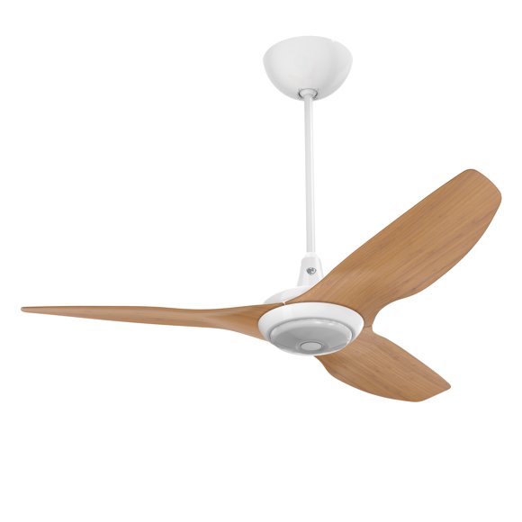 Big Ass Fans MK-HK4-04240601A259F 52" Haiku Ceiling Fan Kit w/ 20" Downrod, Caramel Bamboo/White Motor