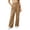 Khaki, variant on LIaqionyy Women Wide Leg Pants Casual High Waisted Business Pleated Dress Pant Work Slacks Trousers with Pockets