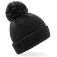 thumbnail image 1 of Beechfield Boys/Girls Reflective Bobble Beanie, 1 of 2