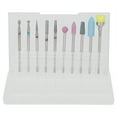 thumbnail image 2 of Cabezal para lijar uñas, 10 piezas, cepillo para polvo de uñas, cabezal para pulir uñas, materiales ecológicos, 2 of 14