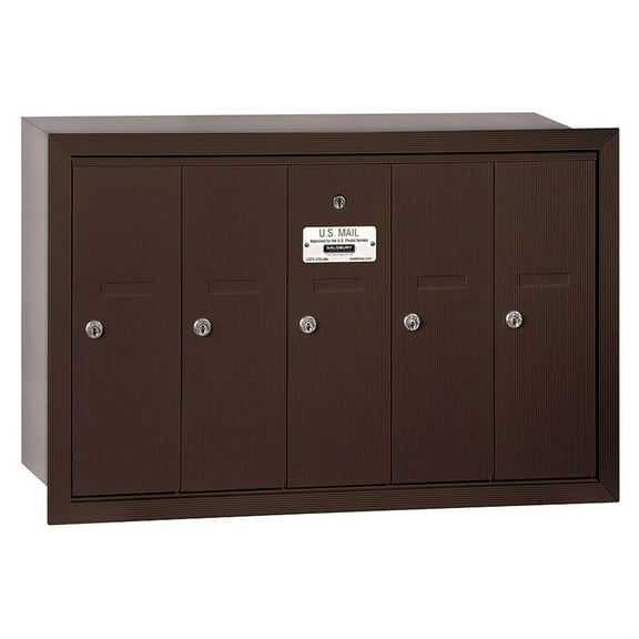 Salsbury Industries 5 Door Front Load Vertical Mail Center