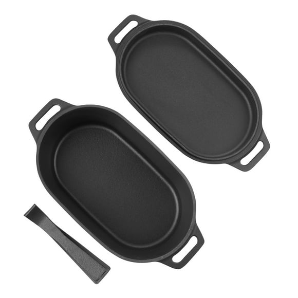 KFFKFF Enameled Cast Iron Dutch Oven, 3.5 Quart Pot with Lid and Dual Handles, Heavy-Duty Durable Cookware Pan, Oven Induction Compatible up to 500℉