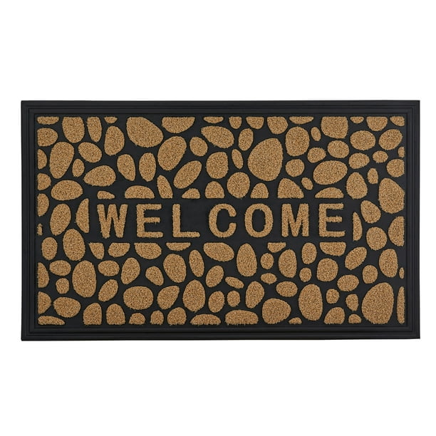 Superio Natural Stone Coir Doormat Indoor and Outdoor Entry Floor Mat 18x30 Walmart
