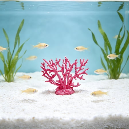 Artificial Coral Aquarium Decorations For Fish Tank Realistic Reef Ornament With Hideout Cave For Small Fish Shrimp Turtle Freshwater Saltwater Aquascaping Landscape Accessories