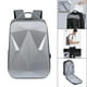 thumbnail image 3 of Mochila para portátil de gran capacidad con puerto USB, ideal para la universidad. gris, 3 of 9