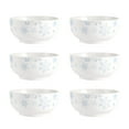 thumbnail image 6 of Studio Nova 18-Piece Winter Snowflakes Porcelain Dinnerware Set, 6 of 13