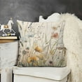 thumbnail image 2 of YINGXI Throw Pillow Cover,Spring Fall Cushion Case Decoration for Sofa Couch 12x12in, 2 of 5