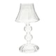 thumbnail image 2 of Candelabro de cristal para velas de pilar, candelabro transparente, decoración de mesa para mesa de comedor, escritorio de fiesta, 2 of 6