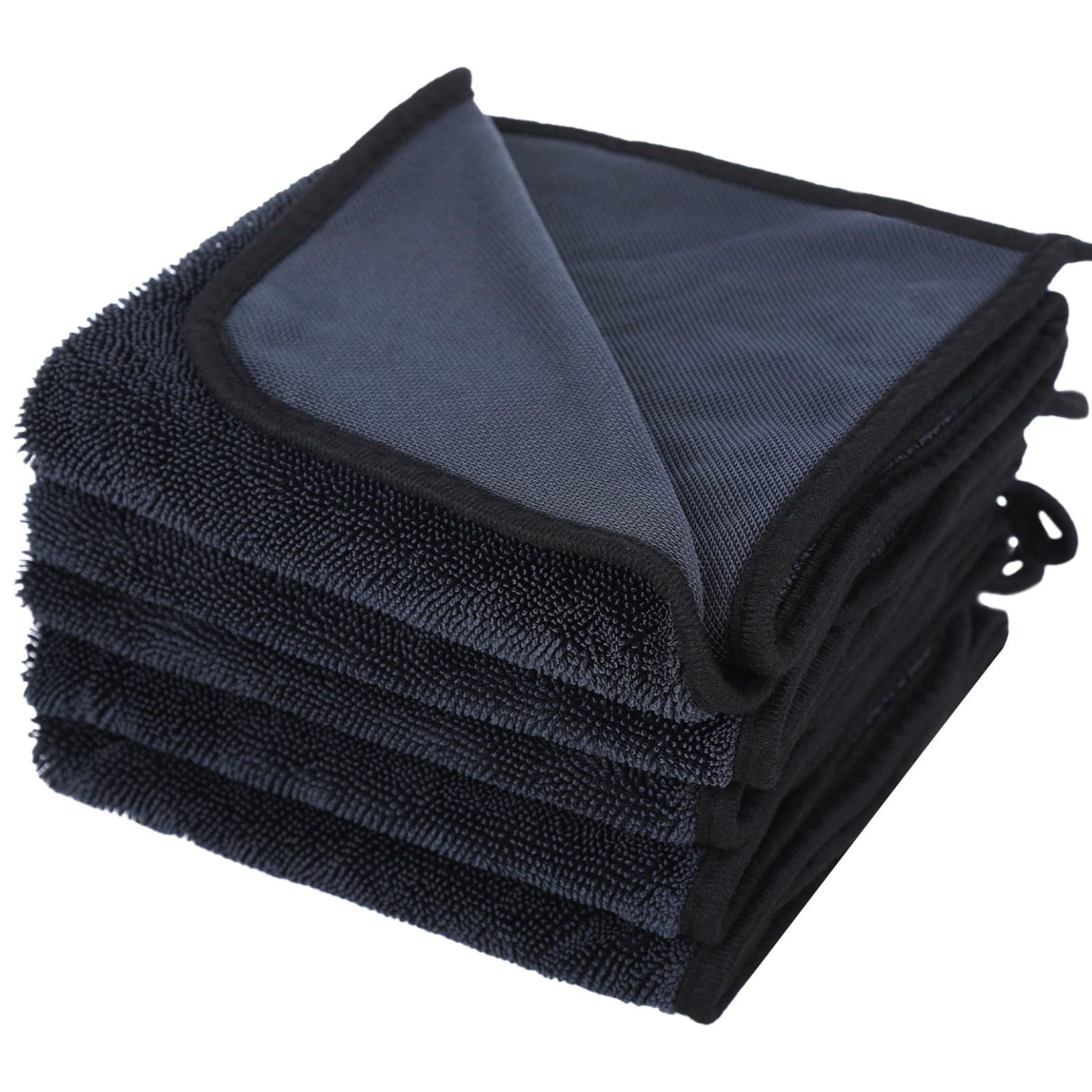 5 PCS Bath Drying Towels, 24 x 16 in Large Microfiber Towels, Super Absorbent Shower Towels, Cleaning Cloth for Home, Car, Pet