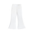 thumbnail image 6 of Nilvkv Girls Flare Pants, Leggings for Girls, Ice Silk Solid Bell Bottoms with Elastic Waist for Summer Casual Wear White 5-6 Years, 6 of 8