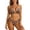 /c79Black318, variant on WEIGFI Womens Bikini Sets 2 Piece Bathing Suit Plaid Ruffles Tops And Bottom Halter Neck Cheeky Swimwear Elegant Triangle Summer Pool Comfort Holiday Swim Wear,Black,L