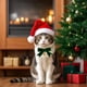 thumbnail image 4 of Uuiauoio Adjustable Velvet Pet Collar with Cute Bow and Bells Christmas Holiday Decoration Pet Accessory for Cats Dogs Rabbits Festive Party Wear and Photo Props,Suitable For Christmas Decoration, 4 of 6