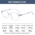 thumbnail image 3 of Fashion Online Classes Eye Protection Portable Anti-blue Light Kids Glasses Comfortable Eyeglasses Ultra Light Frame PURPLE, 3 of 8