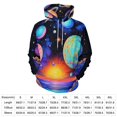thumbnail image 2 of Galaxy Dream Planets-2 Men's Women New Sweatshirt Hoodie Men's Plus Size Sweatshirt Hooded Sweatshirt 3d Printed Street Men's Cloth, 2 of 6