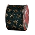 thumbnail image 4 of segolike Christmas Ribbon Decorative Ribbon for Handmade Crafts Gift Wrapping Bouquet Green B, 4 of 9