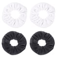 thumbnail image 1 of 4pcs Women Microfibra Scrunchies de cabello Rope Cabello absorbente Cabello Banda para la banda para el cabello, 1 of 5