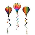 thumbnail image 4 of 3 Pcs Hot Air Balloon Wind Bar Garden Solar Lights Decoration Outdoor Toy Balloons, 4 of 8