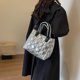 thumbnail image 5 of Bolso de mano informal para mujer bolso de mano suave nailon de Color sólido para viaje trabajo compras FLhrweasw  Nuevo, 5 of 9
