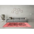 thumbnail image 3 of Ahgly Company Indoor Rectangle Oriental Red Industrial Area Rugs, 2' x 4', 3 of 4
