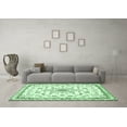 thumbnail image 3 of Ahgly Company Indoor Rectangle Medallion Emerald Green Traditional Area Rugs, 8' x 10', 3 of 4