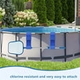 thumbnail image 5 of 4 PCS Blue Poolside Pool Leaf Skimmer Net Holder Plastic Poolside Pool Pole Hanger Adjustable Telescopic Pole Hooks Brush Hanger Tools for Above Ground Pools, 5 of 5