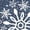 HEATHER BLUE, variant on - Mickey Ears Snowflakes - Men's Short Sleeve Graphic T-Shirt
