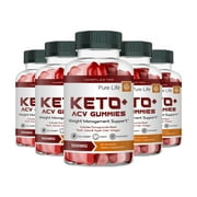 (5 Pack) Pure Life - Pure Life Keto Weight Management Support Gummies