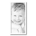 thumbnail image 2 of ArtToFrames 10" x 21" Contemporary White Picture Frame, 10x21 inch White Wood Poster Frame (WOM-4164), 2 of 8