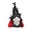 C, variant on 9.6 in. Halloween Haunted Witch Dolls — Tall Hats with Creepy Shadows, Halloween Decorations for Halloween Parties & Trick or Treat Nights — perfect for Costume Parties with spooky party setups