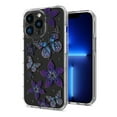 thumbnail image 2 of For Samsung Galaxy S23 FE /Fan Edition Hybrid Trendy Image Patterns Design Transparent Hard Back Shockproof TPU Phone Case Cover by Xpression - Butterflies, 2 of 8