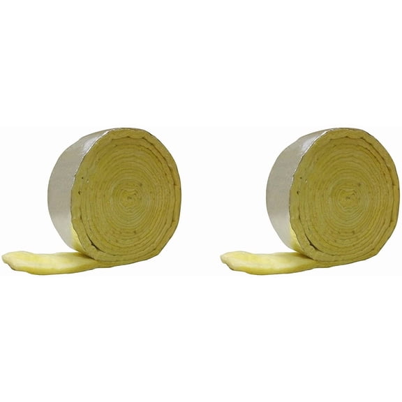 Frost King Foil Backed Fiberglass Pipe Wrap, 3"x1"x25'Pack 2