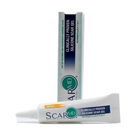 NEW! ScarMD Medical Grade Silicone Scar Treatment Gel, 6g