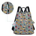 thumbnail image 7 of FORMRS Women's Travel Backpack Purse Anti-Theft Hidden Pockets Casual Shoulder Bag, Cute Acorns Pattern, 7 of 7