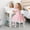 White, variant on 2-in-1 Kids Vanity Set with Lighted Mirror, Table & Stool for Girls 3-9 Years, Makeup Table with Bookshelf, Drawer & Open Shelves for Storage